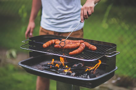 cooking outdoors